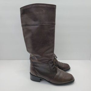 Blondo Equestrian Canadian Mountie Tall Women's Riding Boots Brown US Size 9B